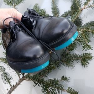 Camper Marta Black formal Oxford leather lace up shoes 39